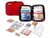 Rapid Care First Aid RC-UV-108 All Purpose First Aid Kit, Soft Case with Zipper, 108 Pieces