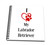 3dRose I love my Labrador Retriever Mini Notepad, 4 x 4