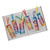 Laminated Rainbow Watercolor Bookmarks - 48 Pieces - Educational and Learning Activities for Kids