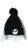 Disney Cuffed Pom Beanie with Veil - Nightmare Before Xmas