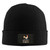 Bailunder I Just Really Like Chickens OK Slogan Beanie Hat for Men Women Winter Cuffed Beanies Knit Cap Warm Ski Hats Black