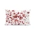 Horror Pillow Sham,Halloween Themed Print, Decorative Standard Queen Size Printed Pillowcase,Red White 20" x 30"