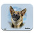 German Shepherd Dog Selfie Low Profile Thin Mouse Pad Mousepad