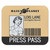 Superman Lois Lane Press Pass Low Profile Thin Mouse Pad Mousepad