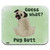 Guess What? Pug Butt Low Profile Thin Mouse Pad Mousepad