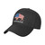 CONFORTRIDE American Flag Bison,Funny Baseball Cap Plain Trucker Hat Fitted Dad Hat for Men Women
