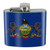 Pennsylvania State Flag Stainless Steel 5oz Hip Drink Kidney Flask