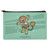 GRAPHICS & MORE Wembley Leaping with Joy Fraggle Rock Makeup Cosmetic Bag Organizer Pouch