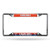 Rico Industries NCAA Virginia Cavaliers Easy View Chrome License Plate Frame, 6" x 12", Silver