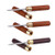 3 Pack 7" Stainless Steel Ice Pick, Portable Ice Pick Carving Tool Ice Cube Crusher with Wooden Handle and Safety Cover Kitchen Tool