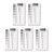 HARFINGTON 5pcs High Precision SEC Size Estimation Chart 8x5.5cm Covered Transparency Flaw Detection Film Ruler for Diameter and Line Width Defects Measuring