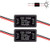 iBrightstar 9-30V Flashing Strobe Blinking Controller Flasher Module for LED Brake Light Tail Stop Light High Mount/3rd Brake Lights - 2Pack