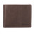 Mens Wallet Genuine Leather Bifold RFID Blocking Wallet with 2 ID Window Slots - Coffee