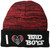 Star Wars Women's Darth Vader Cuffed Beanie, Black/Red, One Size