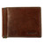 MANDAVA Genuine Leather Wallet for Men | Rfid Blocking Slim Bifold Wallets with Money Clip | Top Grain Wallet with 8 Card Slots - Best Leather Wallets for Men (Brown)