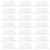 MAGICLULU 100pcs File Folder Tabs Hanging File Folder Labels Tabs for Hanging Folders Clear Plastic Hanging File Tabs for Quick Identification