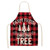 Chef Hat And Apron Adult Christmas Kitchen Cooking Aprons Plaid Aprons Adjustable Buffalo Plaid Baking Apron Plain