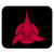 Star Trek Klingon Shield Low Profile Thin Mouse Pad Mousepad