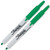 Sharpie 36704 Retractable Permanent Markers (Pack of 2), Ultra Fine Point, Green; Proudly Permanent Ink Marks on Paper, Plastic, Metal, and Most Other Surfaces