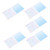 AOKWAWALIY 10pcs Gradient Sticky Notes Sticky Easel Pad Note Pads 5x8 Self- Stick Note Pads Square Memo Pad Reusable Stick Notes Gradient Color Colored Paper Student Use Portable Guestbook