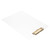 KALLORY Transparent Board Clip Binder Folders File Clip Writing Clipboard Supply Portable A4 Board Pencil Sketch Clipboard Writing Support Board Foldable Acrylic Paper Clip Student