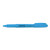 Universal 08854 Pocket Clip Highlighter, Chisel Tip, Fluorescent Blue Ink, Dozen