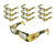 Gravitis 10x Solar eclipse glasses for solar eclipse 2024 viewing, AAS approved solar eclipse glasses. eclipse glasses iso certified, iso 12312-2 eclipse glasses