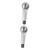 Veemoon 2pcs Nut Separator Tool Nut Driver Nut Unloader Tool Nut Splitter Metal Nut Crusher Tool Kits Mechanic Tools Nut Removing Splitting Tool Nut Tool Kit M Drive Remover Extractor