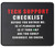Funny Tech Support Checklist Mouse Pad Gifts for Men & Women -Technical Support Engineer, Computer Nerd - Sysadmin Gift Mouse Mat 9.5 x 7.8 Inch