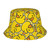 Cute Cartoon Ducks Bucket Hat for Men Women Printed Fisherman Hat Packable Sun Cap Travel Outdoor Beach Caps