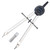ALVIN Basic Bow Pencil Combination Compass with Divider 6" Model 504 Ideal for Geometry Drafting and Engineering Drawing and Architecture Tool Metal - 6 inches