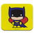 Batman Batgirl Cute Chibi Character Low Profile Thin Mouse Pad Mousepad