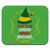 Elf Cotton Headed Ninny Muggins Low Profile Thin Mouse Pad Mousepad