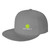 Yurko Funny Pickleball Hat Just Dinks It Hat Flat Brim Visor Cap for Men Women Adjustable Funny Trucker Snapback Baseball Cap Gray