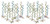 Beistle 59641 Dinosaur Whirls 24 Piece, 17"-32" Multicolored