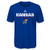 Outerstuff NCAA Kansas Jayhawks Youth Boys Sideline 2017" Short Sleeve Tee, L(14-16), Royal