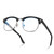 VISOONE Progressive Multifocal Reading Glasses Spring Hinge Blue Light Blocking for Men Women readers 2.5x