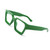 FEISEDY Blue Light Blocking Thick Frame Glasses Fake Nerd Clear Computer Eyewear Retro 90s Square Frame B2383