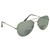 proSPORT Aviator Bifocal Sunglass Reader +1.50 Men Women Smoke Lens Gunmetal Frame