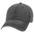 Armycrew Low Profile Unstructured Pigment Dyed Washed Basic Cotton Cap - Charcoal