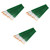 COHEALI 36 Pcs Oil Brush Watercolor Paint Brush Acrylic Painting Brush Paint Brushes Watercolor Brush Oil Painting Brush Micro Paint Brush Green Suits Oil Paint Brush Hair