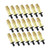 CAXUSD 30pcs Atomized Copper Nozzle Brass Misting Nozzles Drip Irrigation Kits Micro Irrigation Drippers Drip Irrigation System Emitter Drip System Sprinkler Plastic Drip Tip Sprayer