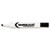 Desk Style Dry Erase Marker, Chisel Tip, Black, Dozen
