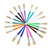 LALAFINA 20pcs Children's Graffiti Brush Oil Painting Brush Flat Tip Paint Brushes Artist Paint Brushes Flat Brush Paint Brushes in Bulk Kids Painting Tool Set Washable Student Plastic Rod LALAFINA 20pcs Children's Graffiti Brush Oil Painting Brush Flat Tip Paint Brushes Artist Paint Brushes Flat Brush Paint Brushes in Bulk Kids Painting Tool Set Washable Student Plastic Rod