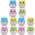 Tofficu 12 Pcs Makeup Sharpener Pencil Pecil Sharpener Lead Refill Mini Pencil Sharpener Manual Pencil Sharpeners Owl Pencil Sharpener Mini Sharpener Cartoon Sharpener Student