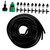 HAKIDZEL 1 Garden Hose Irrigation Barbed Connector Tube Spring Clip drip Irrigation kit Nozzle Plant Hose drip System Sprinkler kit Plant kit drip Irrigation System Faucet Spray Plastic