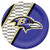 NFL Baltimore Ravens Disposable Paper Plates, Pack of 20