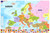 AllPosters Wall Poster Map of Europe, 36x24
