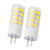 G6.35 LED Bulbs 5 W 100V~130 Voltage,G6.35/GY6.35 Bi-Pin Base, 45W Halogen Bulbs Equivalent,Warm 3000K Dimmable (Pack of 2)