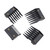 balacoo 4pcs Guide Comb Attachment Hair Clippers Accessories Limit Comb Attachment Clipper Guard Holder Hair Trimmer Guides Pet Clipper Guide Comb Barber Guide Combs Appendix Calipers